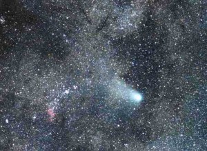 1986年に見られたハレー彗星