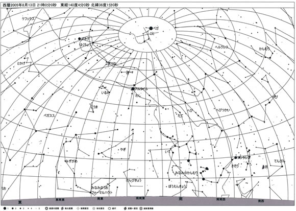 8月の星空