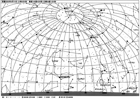 9月の星空