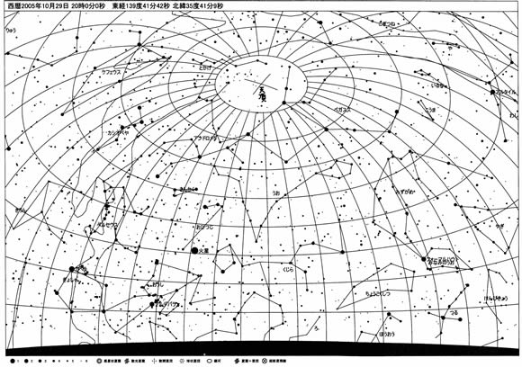 10月の星空