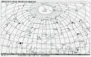 4月の星図(白地)