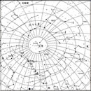 5月の星図(春の大曲線入り)