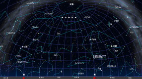 星図(黒地)