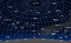 ４月の星図黒