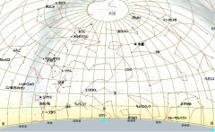 １２月の星空（背景白）