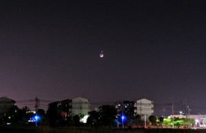 2010年5月16日月と金星の接近