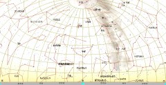 ９月の星空（背景白）