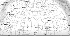 11月の星空（背景白）