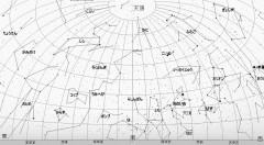 ３月の星空（背景白）