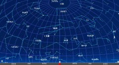 ５月の星空（背景黒）