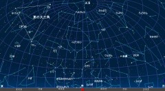 ７月の星空（背景黒）