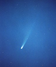 ２００２年に見られた池谷・張彗星 北茨城市にて撮影 