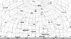 ９月の星空（背景白）