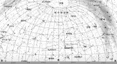 １０月の星空（背景白）