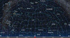 １１月の星空（背景黒）