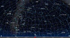 １２月の星空（背景黒）