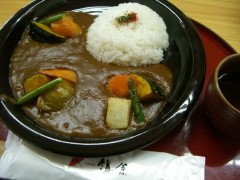 彩り野菜カレー980円