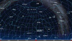 １０月の星空（背景黒）