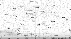 ５月の星空（背景白）