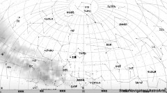 ６月の星空（背景白）