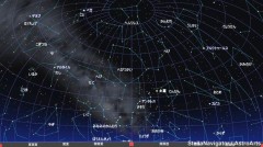 ７月の星空（背景黒）