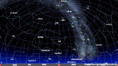 ９月の星空（背景黒）