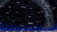 １０月の星空（背景黒）