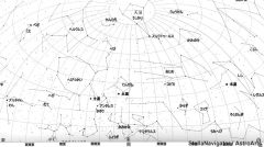 ６月の星空（背景白）