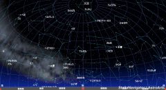 ６月の星空（背景黒）