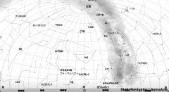 ９月の星空（背景白）