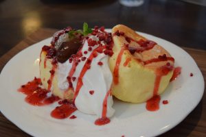 マロン＆フランボワーズ天使のふわふわパンケーキ